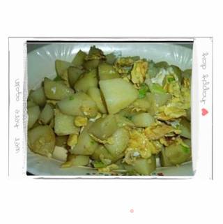 桂花土豆的做法步骤：2