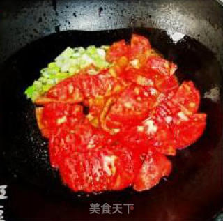 西红柿面絮汤的做法步骤：4