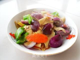 四色小炒的做法