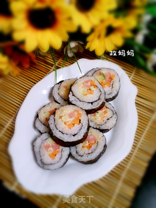 简单寿司的做法