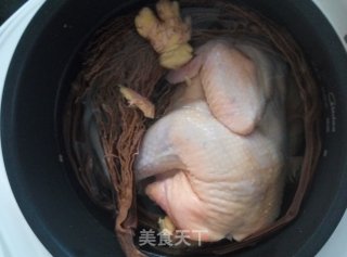 槟榔花鸡的做法