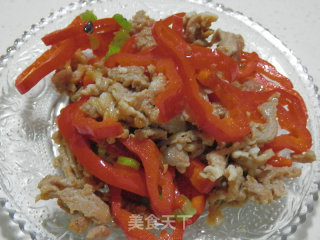 辣椒炒肉片的做法