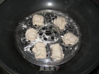 金钱油塔的做法步骤：2