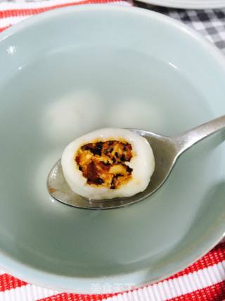 芝麻酱果仁汤圆的做法