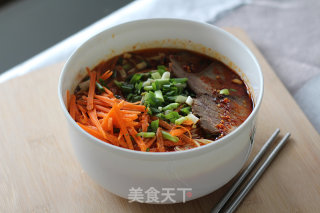 红油面的做法