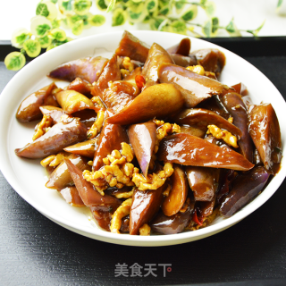 茄子鸡柳的做法