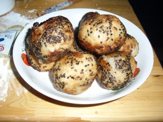 糯香红豆包的做法步骤：4