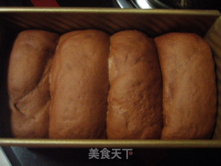 可可葡萄干吐司的做法步骤：6