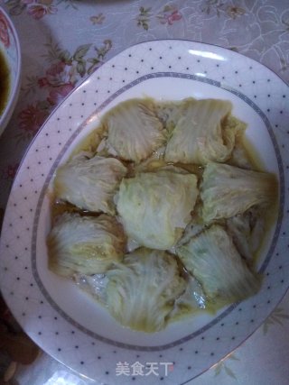 白菜蒸肉丸的做法