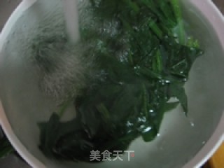 花样饭团--香煎菠菜饭团的做法步骤：6