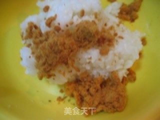 花样饭团--香煎菠菜饭团的做法步骤：6