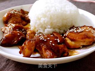 照烧鸡腿饭的做法