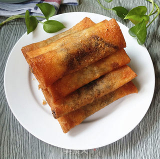 红豆沙春卷的做法