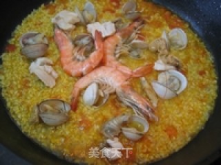 鲜上加鲜--黄金海鲜饭的做法步骤：6