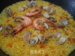 鲜上加鲜--黄金海鲜饭的做法步骤：6