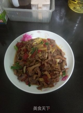 酸辣鸡杂的做法