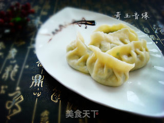 韭菜鸡蛋水饺的做法