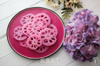 胭脂藕一厨作铸铁锅版的做法