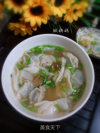 韭菜猪肉馄饨的做法