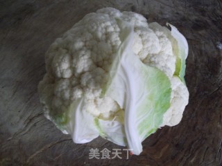 酸辣菜花的做法步骤：2