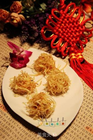 金丝沙律蜜瓜的做法