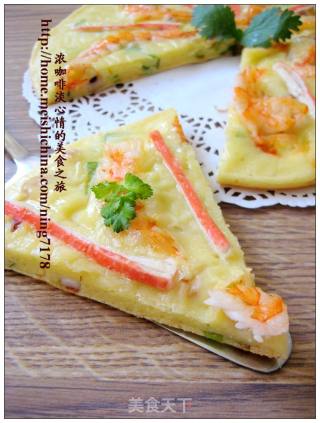 金牌海鲜煎饼的做法步骤：2