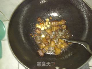 香干烧肉的做法步骤：2