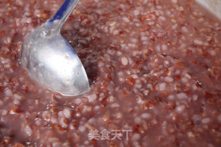 锌硒红米粥的做法