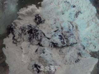 漂亮的紫薯花卷的做法步骤：2