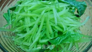 爽口小菜--凉拌莴笋丝的做法步骤：4