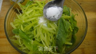 爽口小菜--凉拌莴笋丝的做法步骤：4