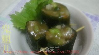 简易海带肉卷的做法步骤：4