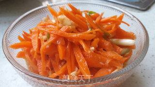春季开胃菜*凉拌胡萝卜