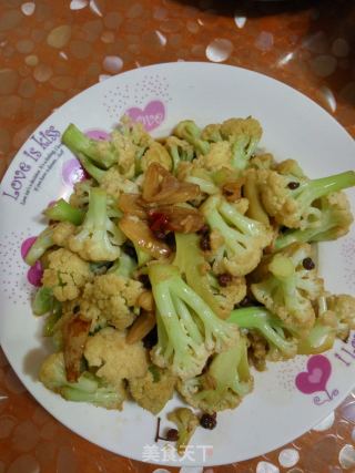干煸花菜的做法
