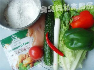 老北京鸡肉卷的做法步骤：2