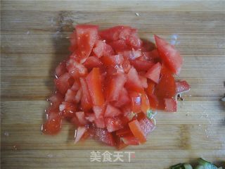 腊肉五彩蝴蝶面的做法步骤：4