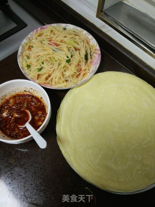 鸡蛋煎饼的做法