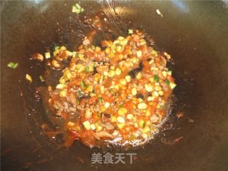 腊肉五彩蝴蝶面的做法步骤：4