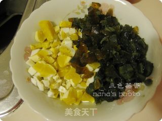 三色蒸蛋的做法步骤：3