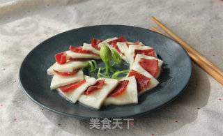 乳饼夹火腿的做法