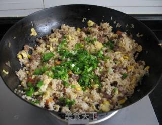 黄油牛肉粒炒饭的做法步骤：5