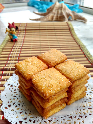 冰砂卤花生酥饼的做法