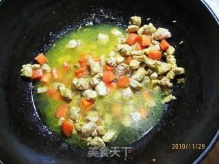 马来肉丁的做法步骤：2