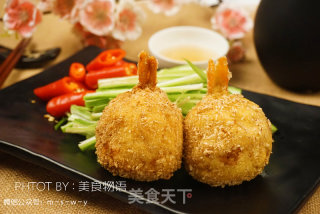 炸虾可乐饼的做法