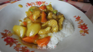 【肥肥妈的美味手记】——咖喱鸡腿饭的做法