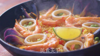 西班牙海鲜饭的做法