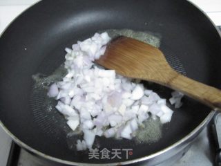 黑胡椒茄汁年糕的做法步骤：2