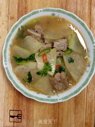 冬瓜炖排骨的做法