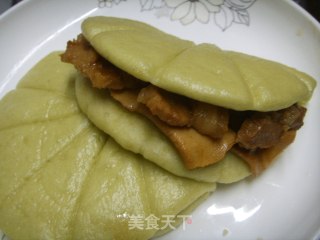 荷叶饼的做法步骤：2