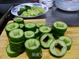 铜钱黄瓜的做法步骤：2